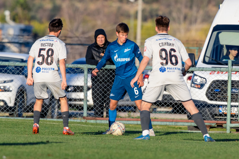 Вторые учебно-тренировочные сборы «Зенита»-м в Турции: товарищеский матч «Зенит»-м — ЦСКА-м