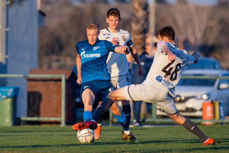Вторые учебно-тренировочные сборы «Зенита»-м в Турции: товарищеский матч «Зенит»-м — ЦСКА-м