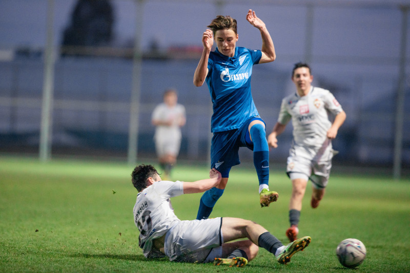 Вторые учебно-тренировочные сборы «Зенита»-м в Турции: товарищеский матч «Зенит»-м — ЦСКА-м