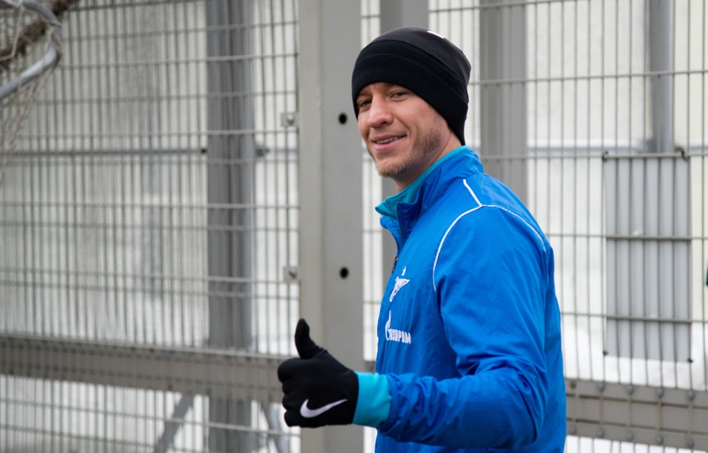 Открытая тренировка «Зенита» в «Газпром» — тренировочном центре