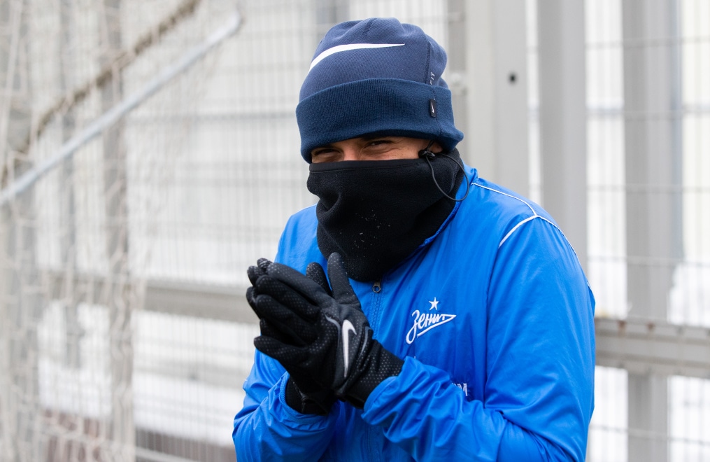 Открытая тренировка «Зенита» в «Газпром» — тренировочном центре