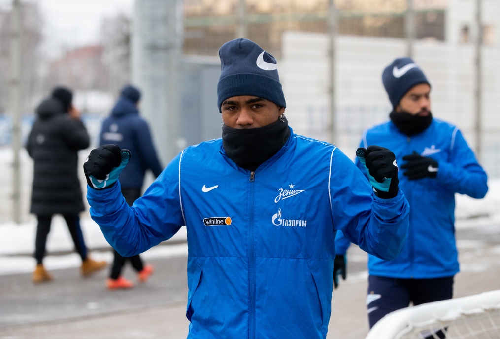 Открытая тренировка «Зенита» в «Газпром» — тренировочном центре