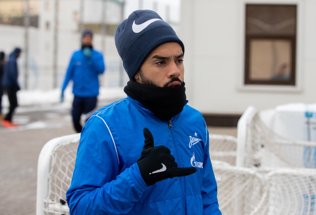 Открытая тренировка «Зенита» в «Газпром» — тренировочном центре