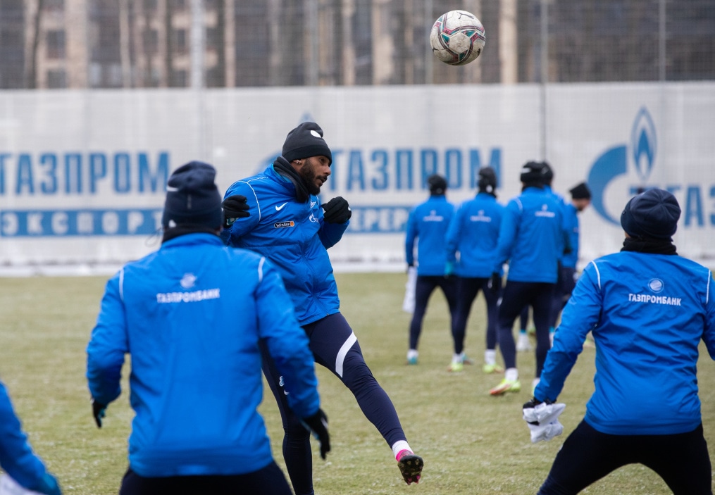 Открытая тренировка «Зенита» в «Газпром» — тренировочном центре