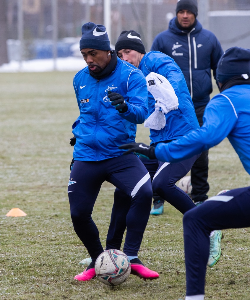 Открытая тренировка «Зенита» в «Газпром» — тренировочном центре