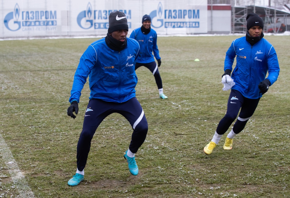 Открытая тренировка «Зенита» в «Газпром» — тренировочном центре