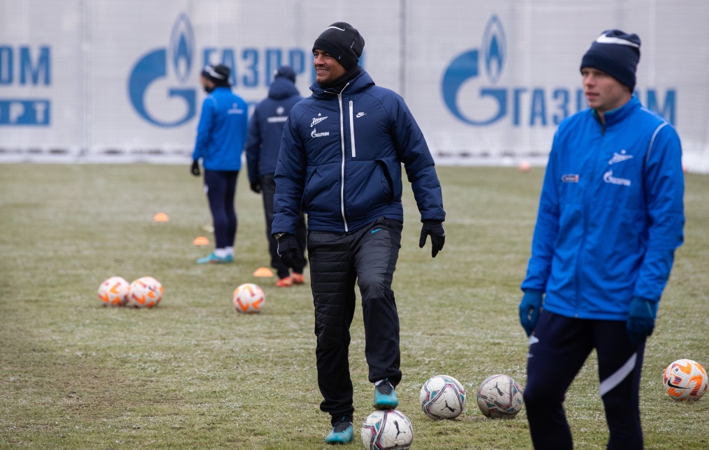 Открытая тренировка «Зенита» в «Газпром» — тренировочном центре