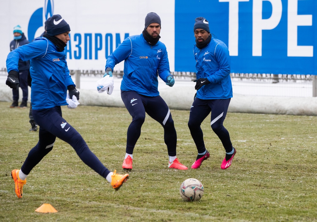 Открытая тренировка «Зенита» в «Газпром» — тренировочном центре