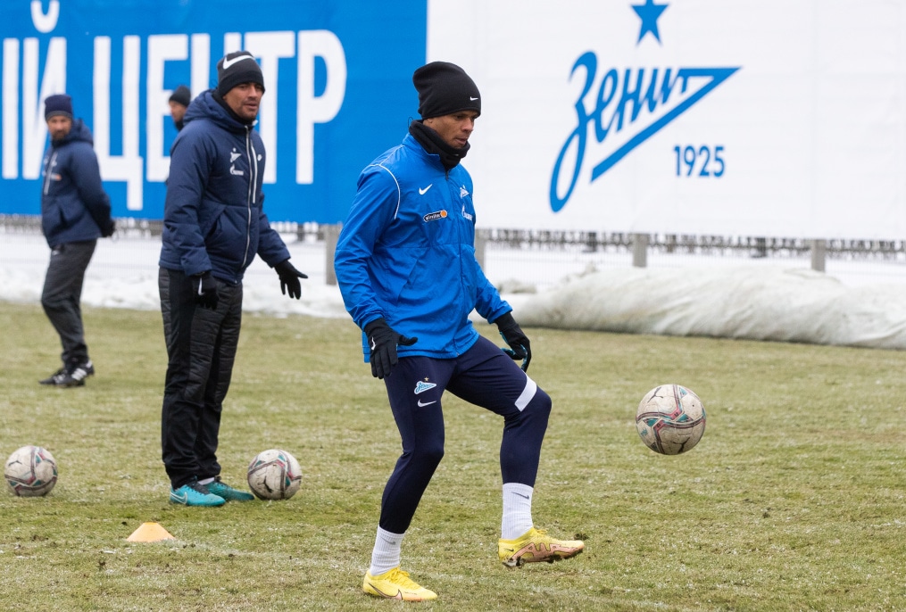 Открытая тренировка «Зенита» в «Газпром» — тренировочном центре