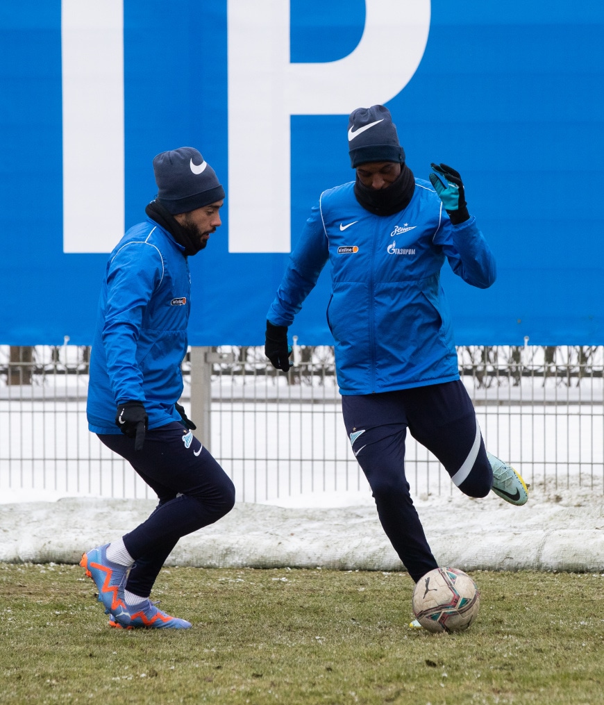 Открытая тренировка «Зенита» в «Газпром» — тренировочном центре