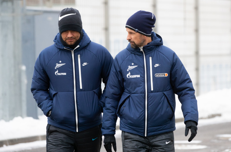 Открытая тренировка «Зенита» в «Газпром» — тренировочном центре