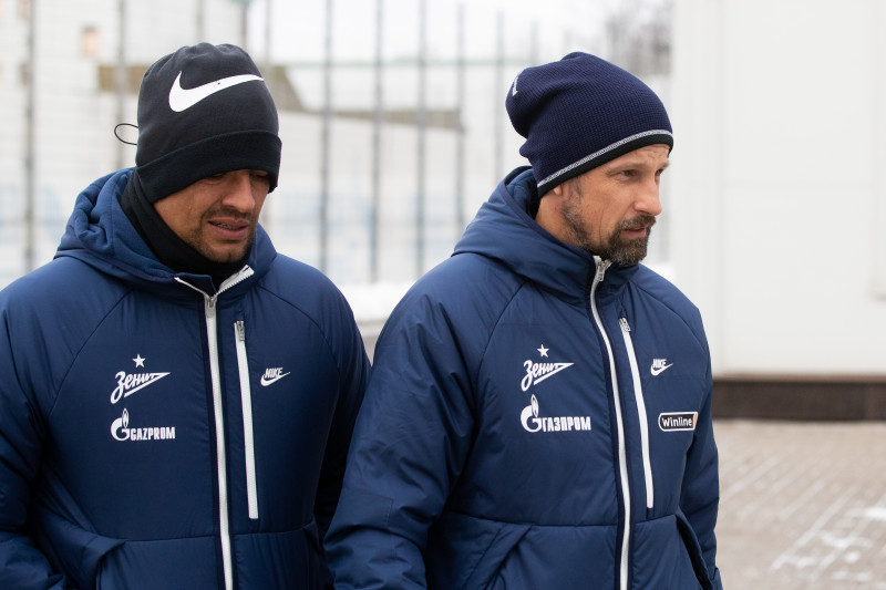 Открытая тренировка «Зенита» в «Газпром» — тренировочном центре