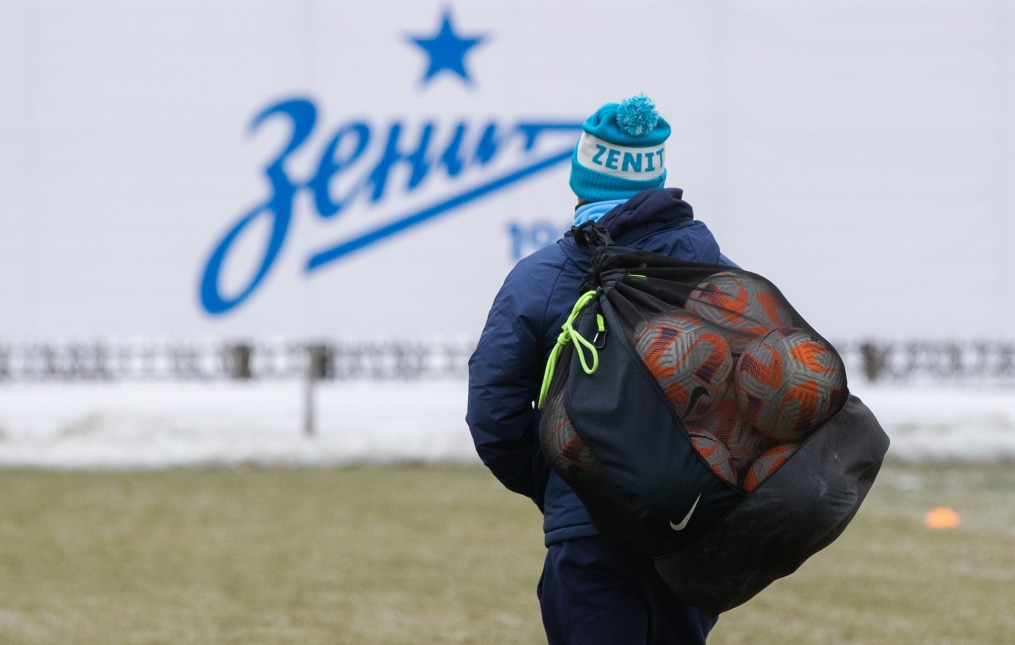 Открытая тренировка «Зенита» в «Газпром» — тренировочном центре