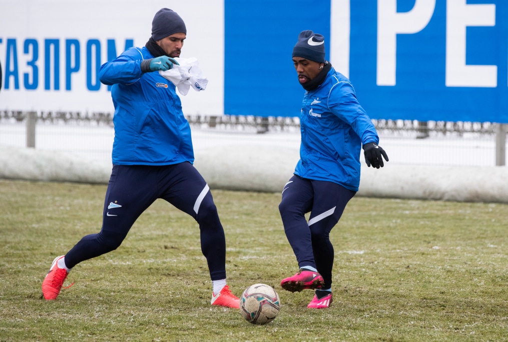 Открытая тренировка «Зенита» в «Газпром» — тренировочном центре
