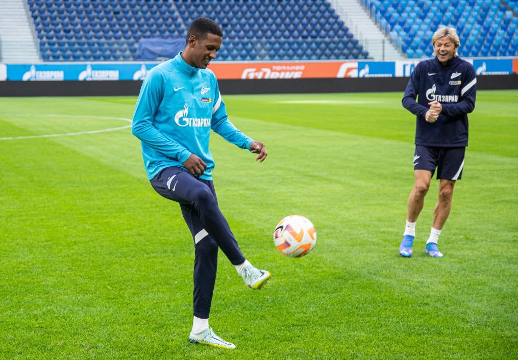 Открытая тренировка «Зенита» перед матчем с «Пари НН»