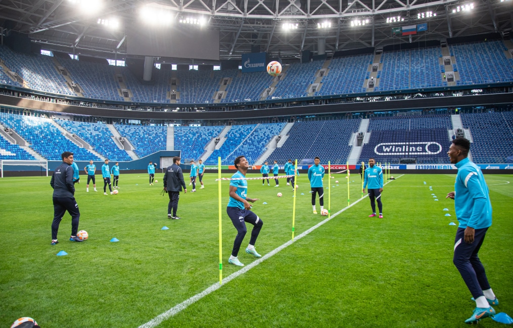 Открытая тренировка «Зенита» перед матчем с «Пари НН»