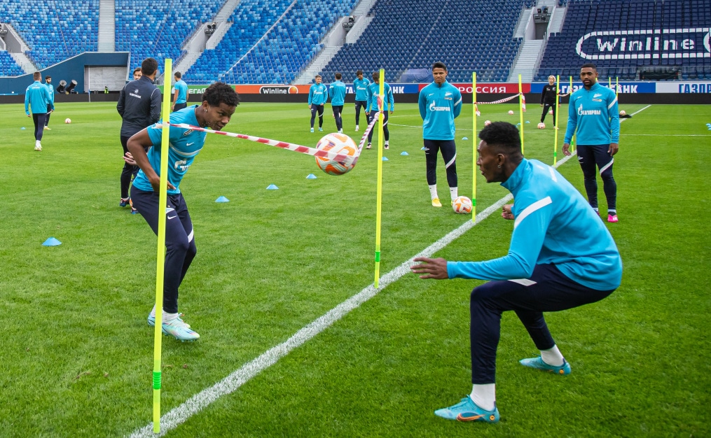 Открытая тренировка «Зенита» перед матчем с «Пари НН»