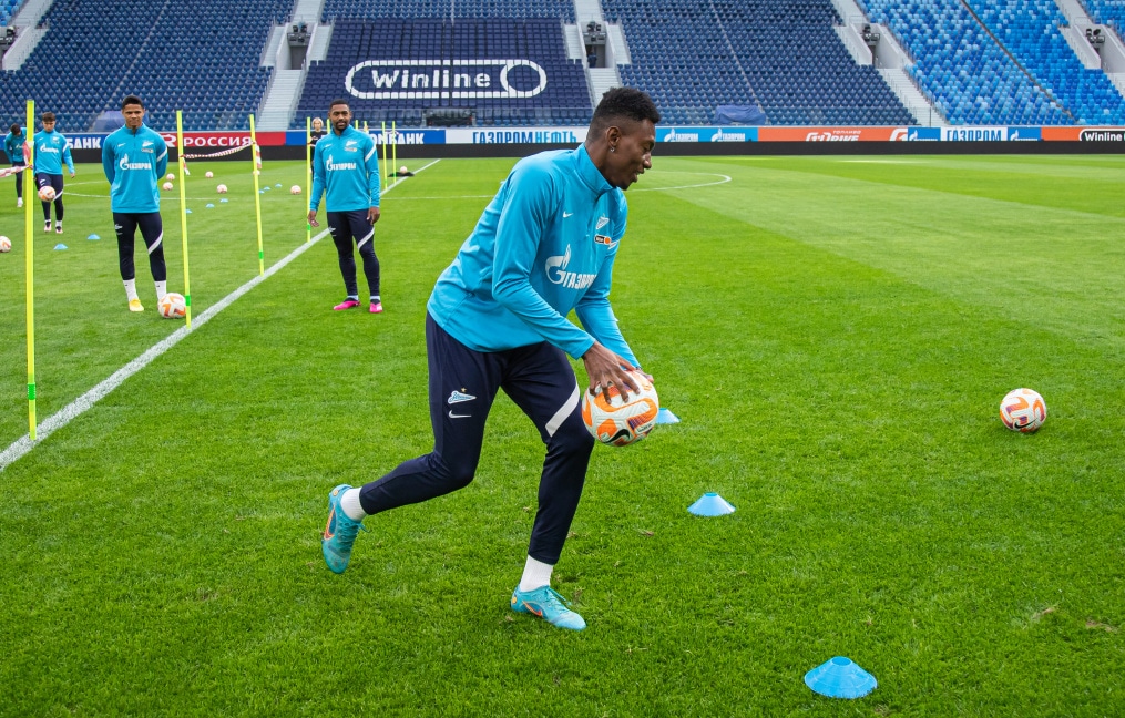 Открытая тренировка «Зенита» перед матчем с «Пари НН»