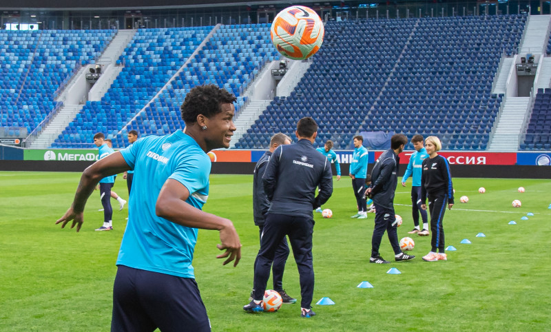 Открытая тренировка «Зенита» перед матчем с «Пари НН»