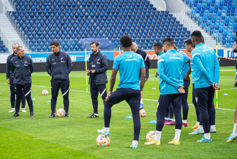 Открытая тренировка «Зенита» перед матчем с «Пари НН»