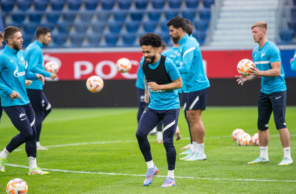 Открытая тренировка «Зенита» перед матчем с «Пари НН»