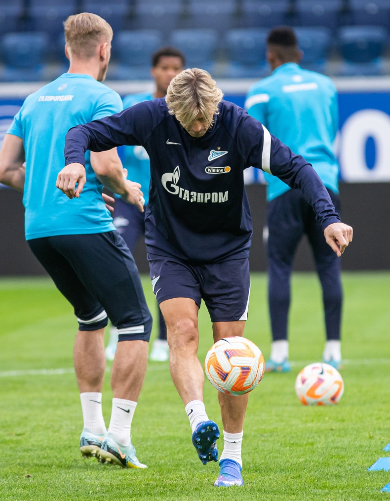 Открытая тренировка «Зенита» перед матчем с «Пари НН»