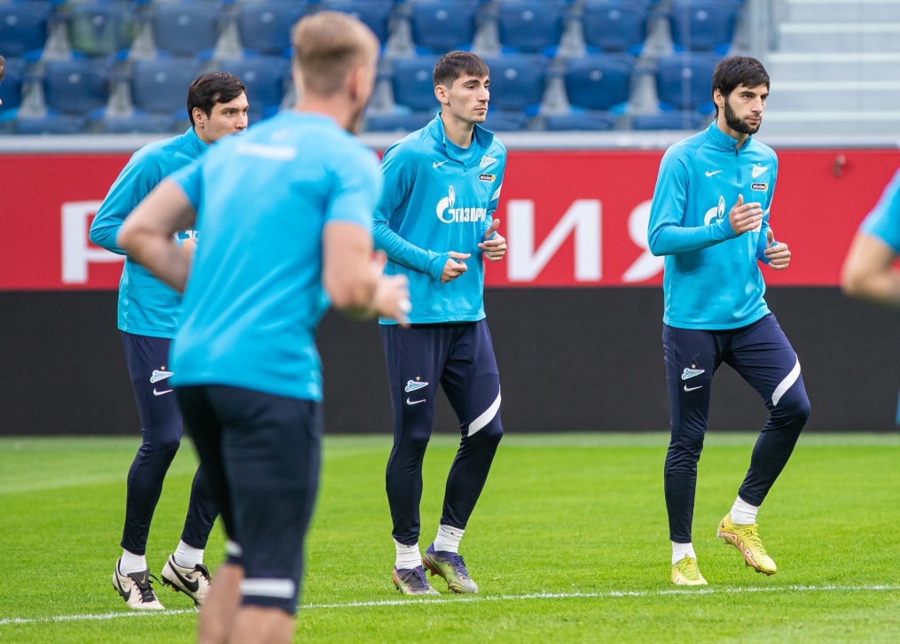 Открытая тренировка «Зенита» перед матчем с «Пари НН»