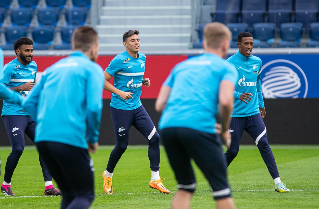 Открытая тренировка «Зенита» перед матчем с «Пари НН»