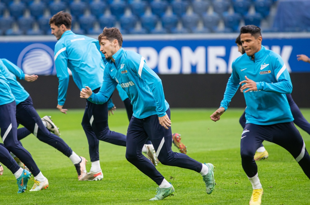 Открытая тренировка «Зенита» перед матчем с «Пари НН»