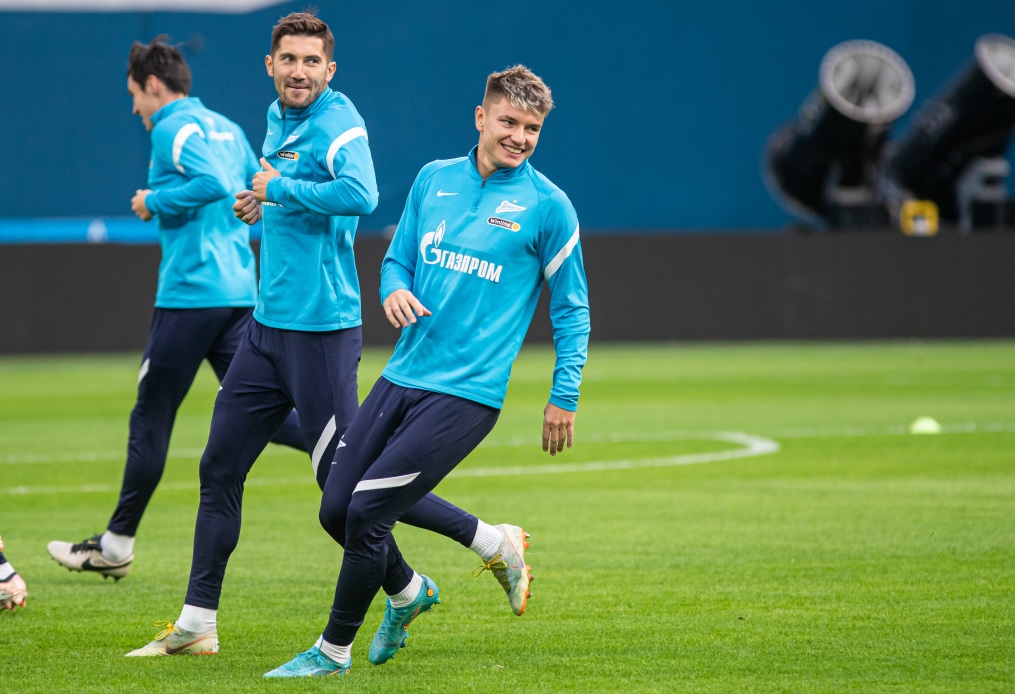 Открытая тренировка «Зенита» перед матчем с «Пари НН»