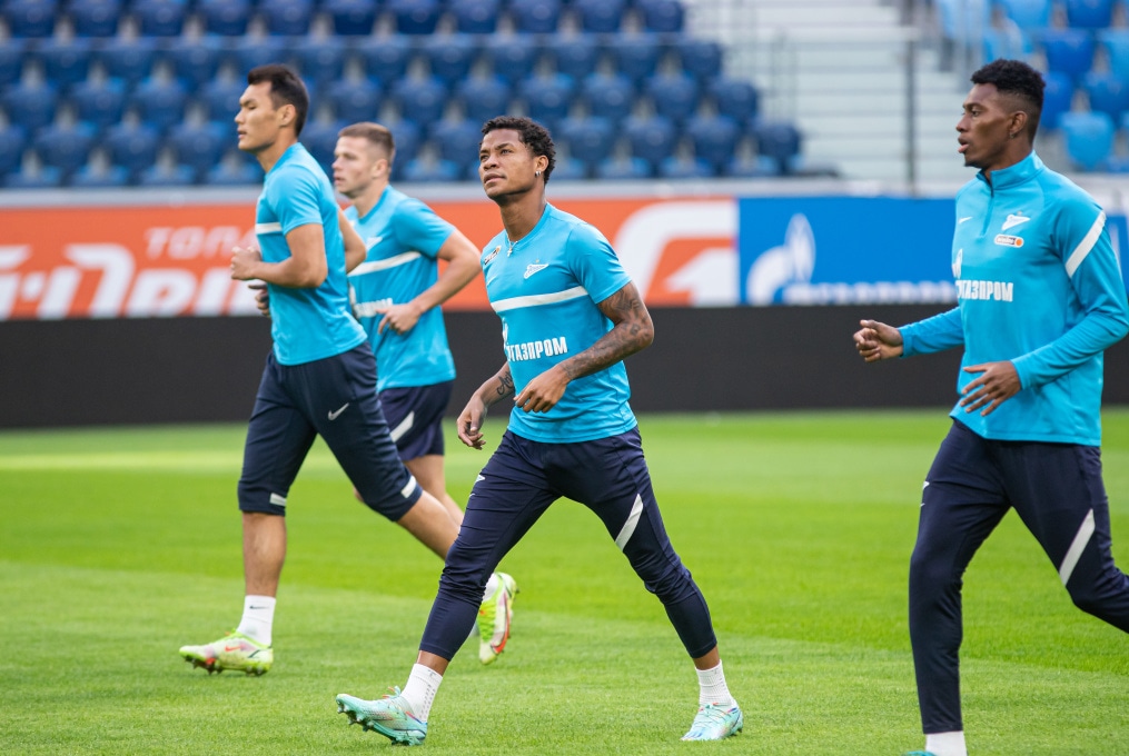 Открытая тренировка «Зенита» перед матчем с «Пари НН»