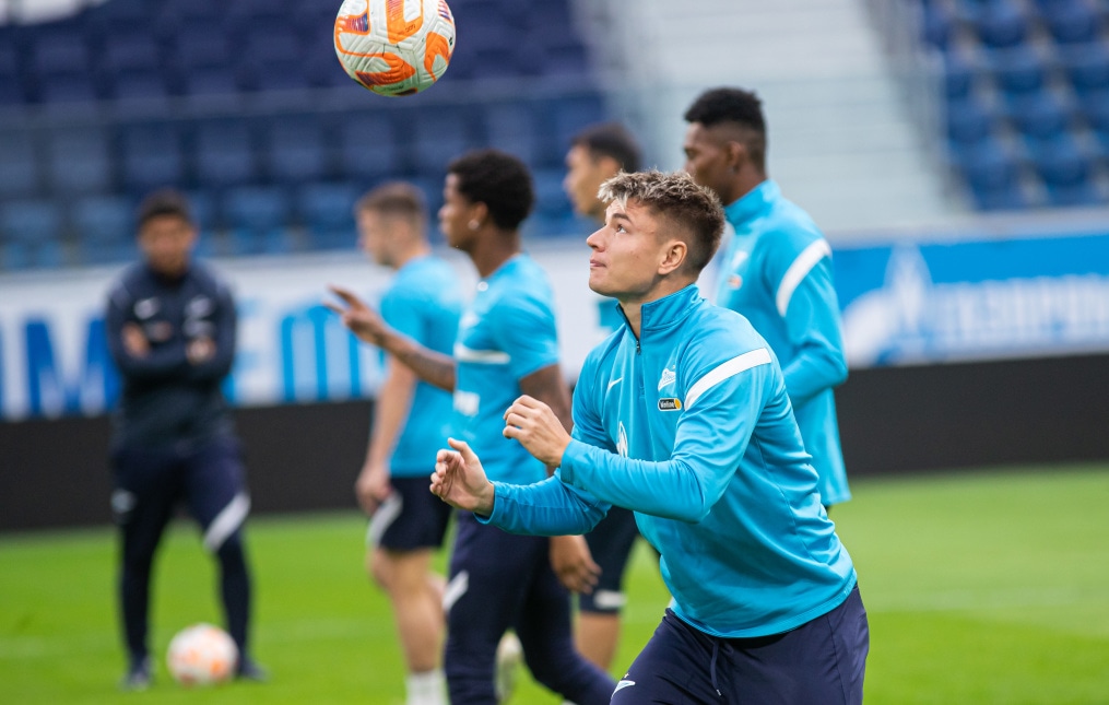 Открытая тренировка «Зенита» перед матчем с «Пари НН»