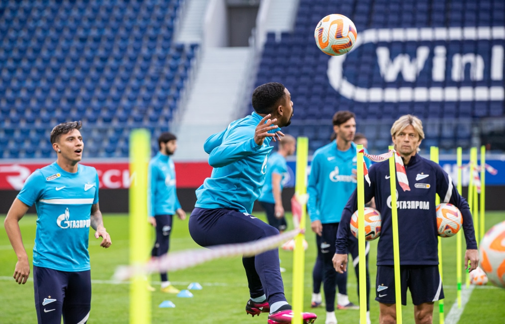 Открытая тренировка «Зенита» перед матчем с «Пари НН»