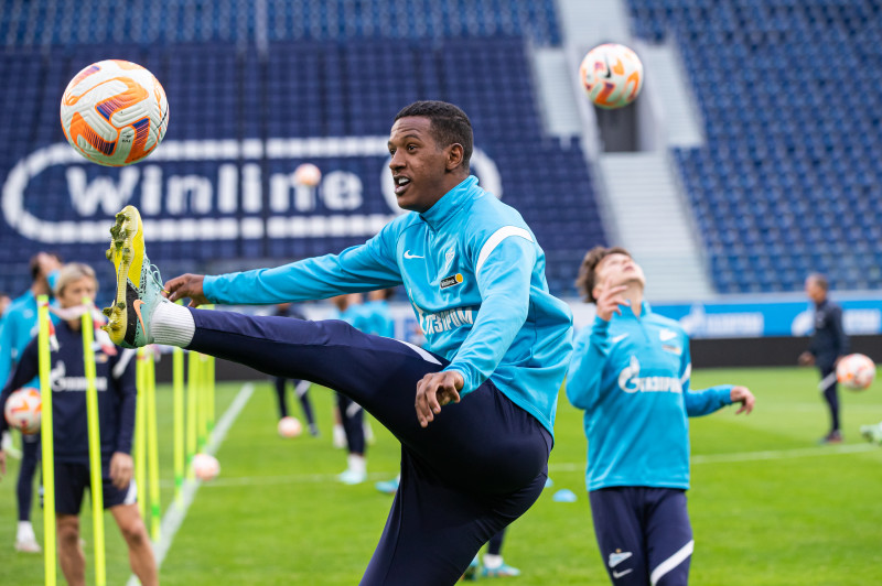 Открытая тренировка «Зенита» перед матчем с «Пари НН»