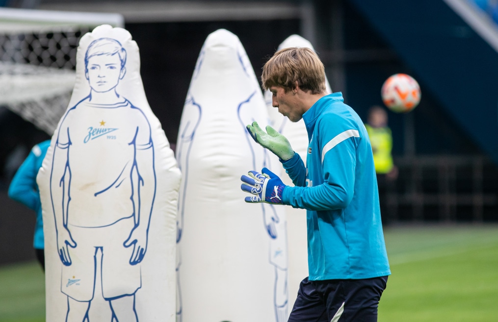 Открытая тренировка «Зенита» перед матчем с «Пари НН»