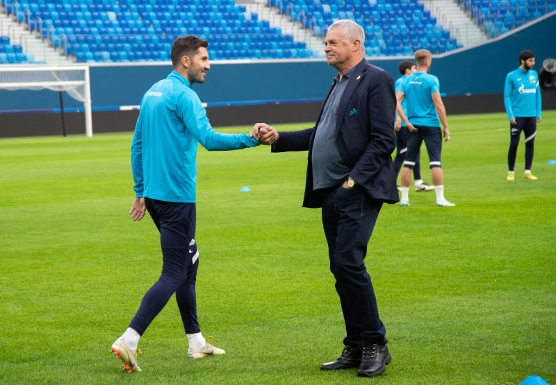 Открытая тренировка «Зенита» перед матчем с «Пари НН»