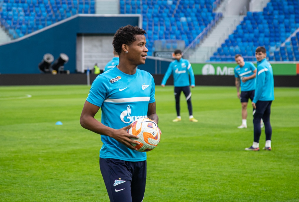 Открытая тренировка «Зенита» перед матчем с «Пари НН»