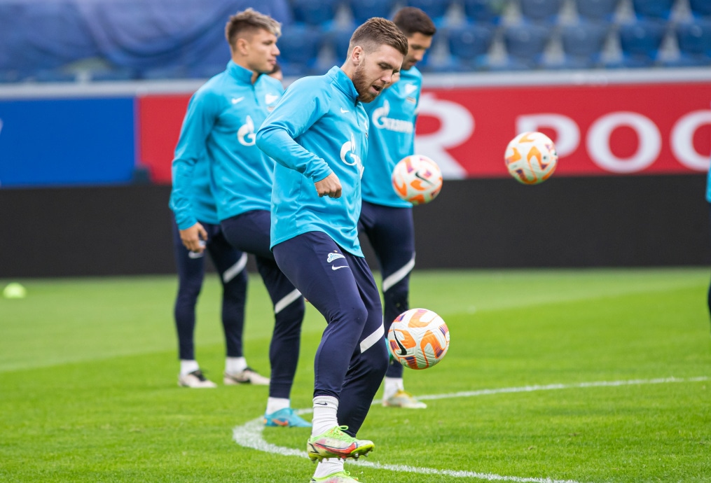Открытая тренировка «Зенита» перед матчем с «Пари НН»