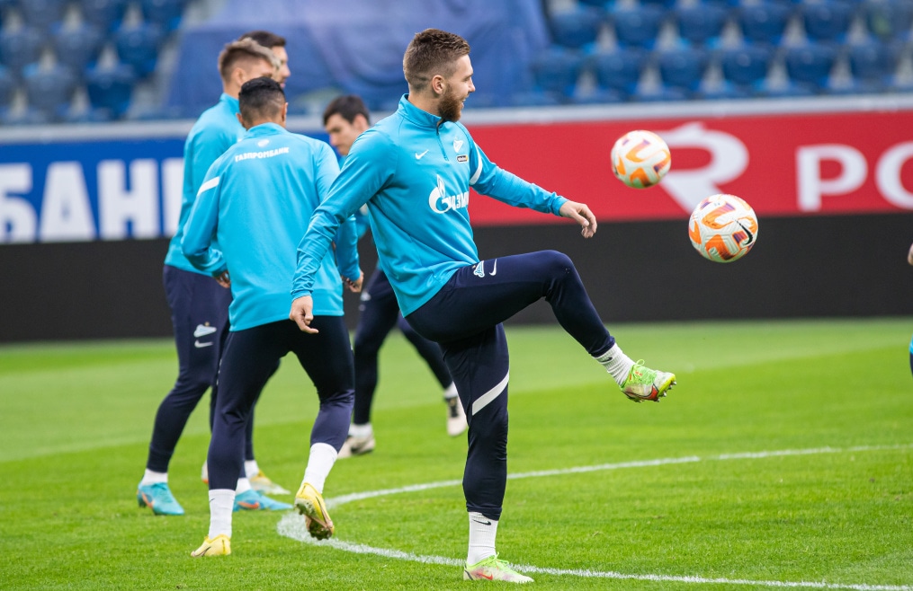 Открытая тренировка «Зенита» перед матчем с «Пари НН»