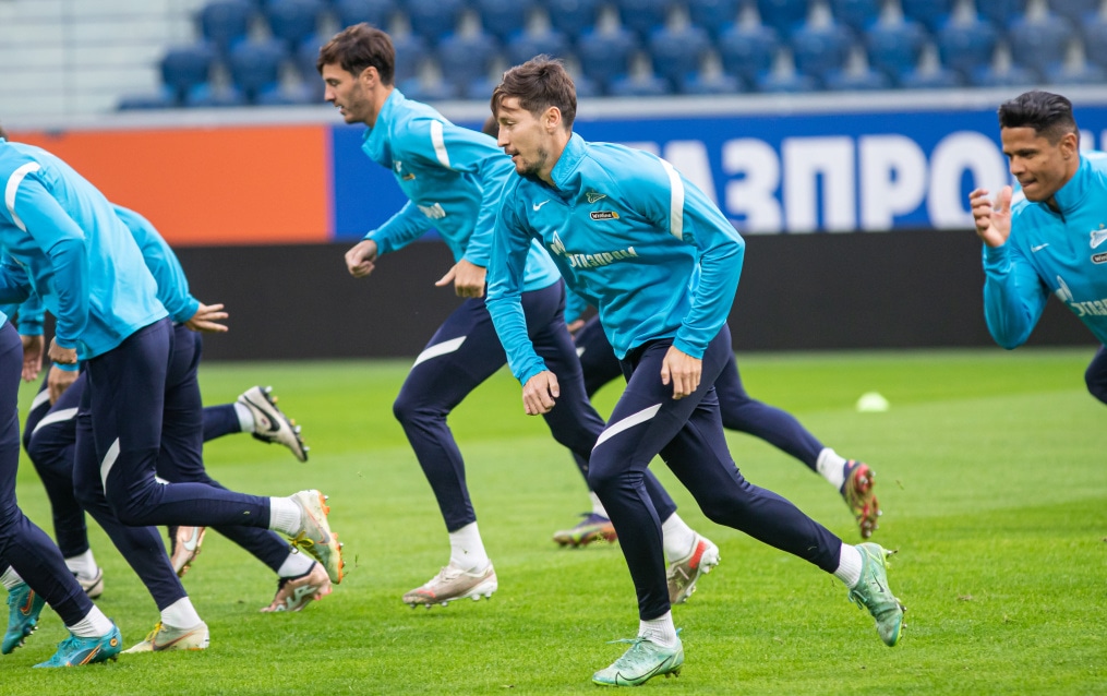 Открытая тренировка «Зенита» перед матчем с «Пари НН»
