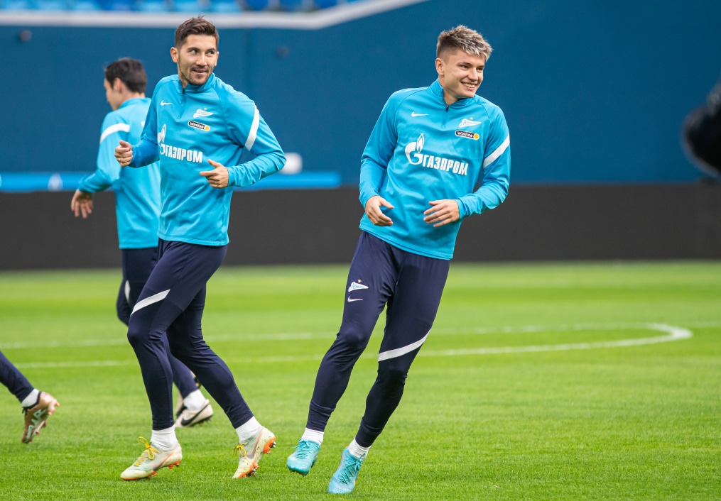 Открытая тренировка «Зенита» перед матчем с «Пари НН»