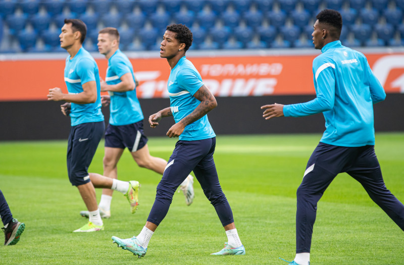 Открытая тренировка «Зенита» перед матчем с «Пари НН»