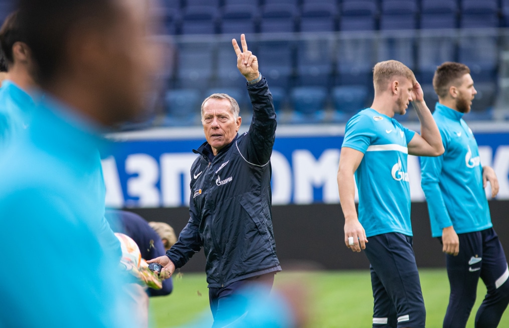 Открытая тренировка «Зенита» перед матчем с «Пари НН»