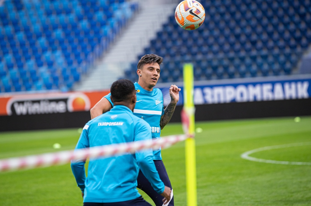 Открытая тренировка «Зенита» перед матчем с «Пари НН»