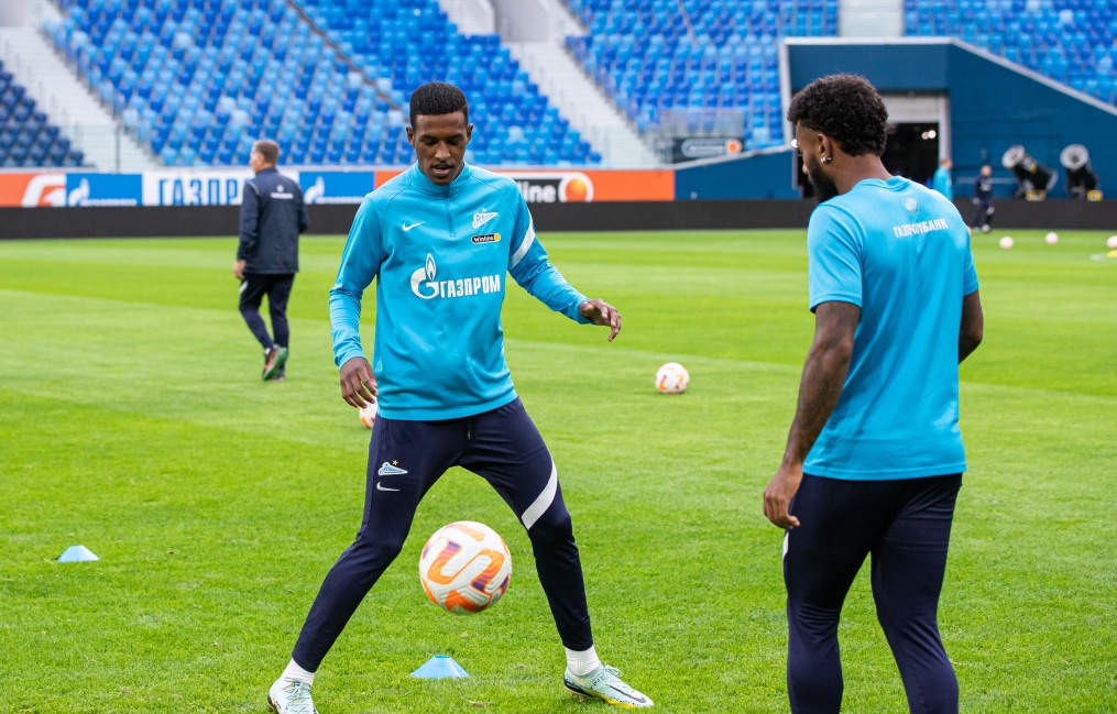 Открытая тренировка «Зенита» перед матчем с «Пари НН»