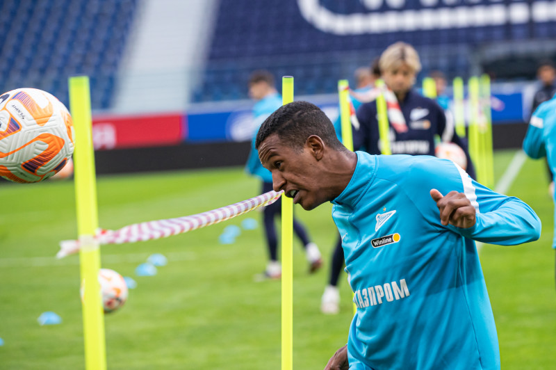 Открытая тренировка «Зенита» перед матчем с «Пари НН»