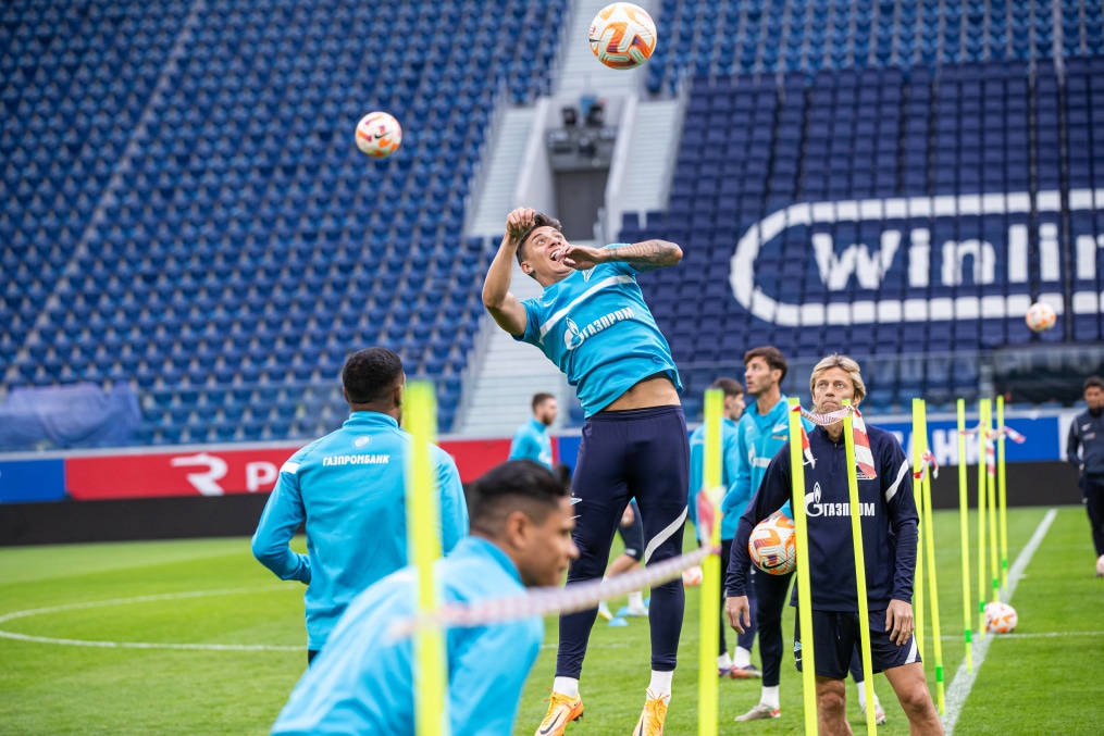 Открытая тренировка «Зенита» перед матчем с «Пари НН»