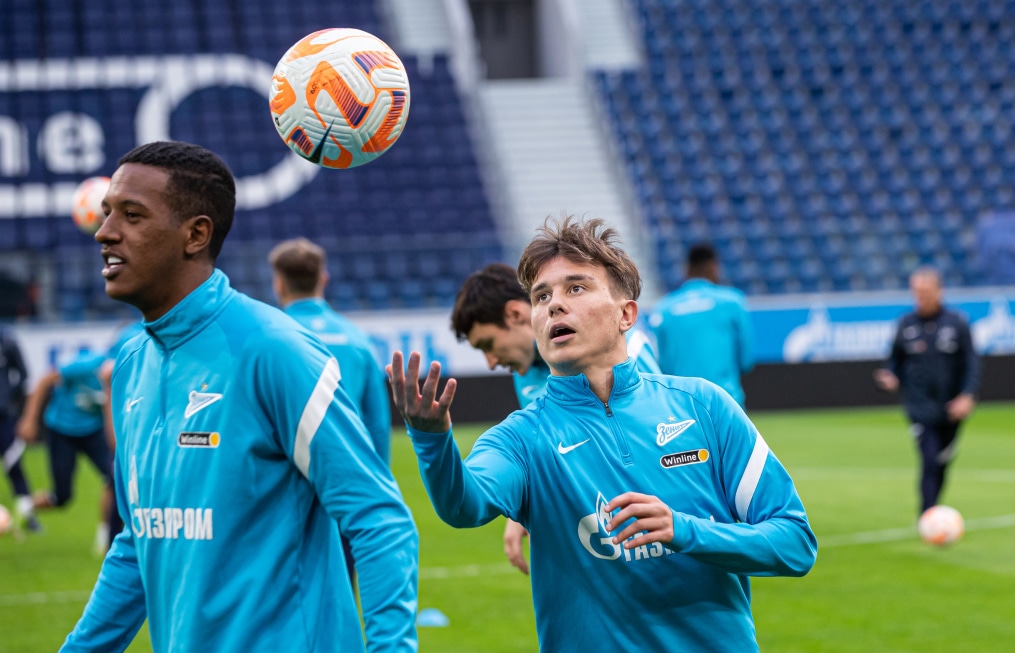 Открытая тренировка «Зенита» перед матчем с «Пари НН»