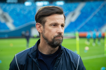 Пресс-брифинг Сергея Семака перед матчем с «Пари НН»