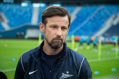 Пресс-брифинг Сергея Семака перед матчем с «Пари НН»